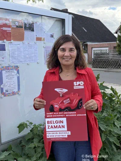 Vorstellung Plakat zur Verkehrssituation in Groß-Buchholz, 30. August 2026