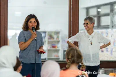 Auf dem Sommerfest der Leinetalschule, Juni 2026